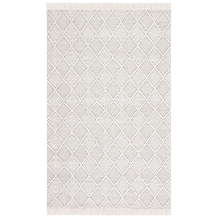 Safavieh 8 x 10 ft. Natural Rectangle Hand Woven Rug Ivory & Brown NAT868T-8